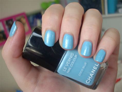 chanel coco blue polish|Chanel phenomene nail polish.